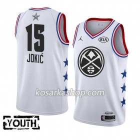 Dres Denver Nuggets Nikola Jokic 15 2019 All-Star Jordan Brand Bijela Swingman - Dječji
